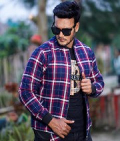Round Neck Stylish Jacket