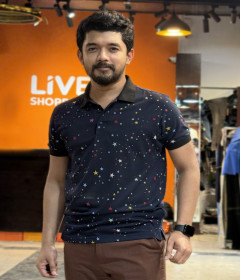 Viscose soft cotton polo