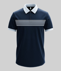 Stripe Polo Shirt