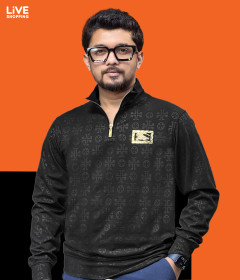 Thermal Designed SweatShirt | Black