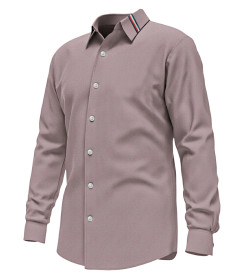 Classic Men’s Oxford Shirt with Edge Collar