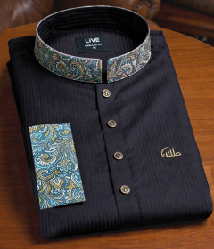 Herringbone Design Panjabi