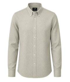 Men’s Textured Jacquard Button-Down Shirt