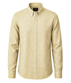 Men’s Textured Jacquard Button-Down Shirt