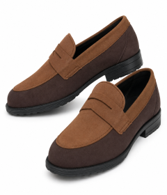 Men’s Textured Tassel Loafers, Comfortable Slip-On Shoes for Business and Casual Outfits