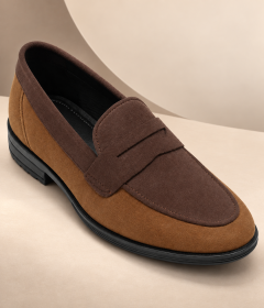 Men’s Textured Tassel Loafers, Comfortable Slip-On Shoes for Business and Casual Outfits