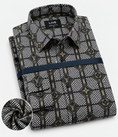 Men’s Elite Class Shirt for Office, Business Meetings, Formal Events, and Everyday Workwear