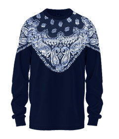 Sweat Shirt Navy Sing